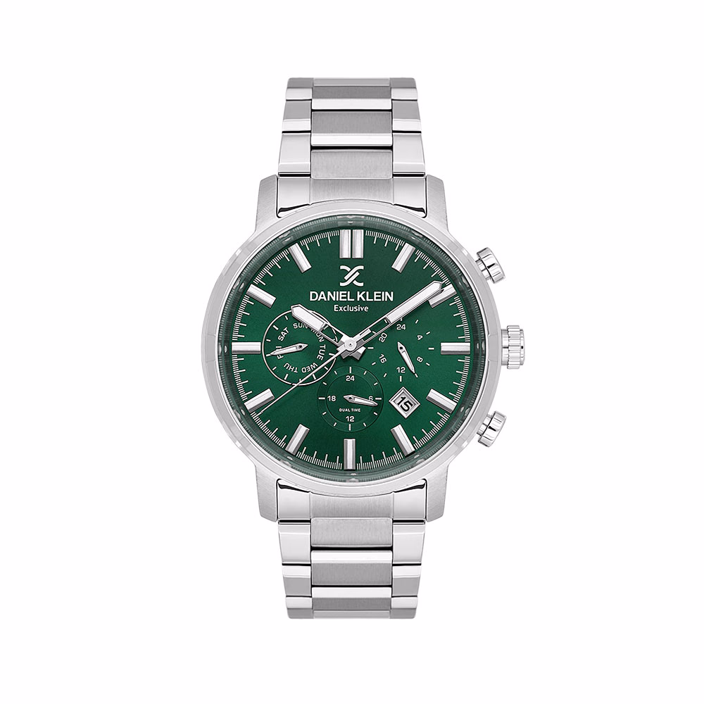 Daniel Klein Exclusive - Ceas Barbatesc Quartz Argintiu DK.1.14230.4
