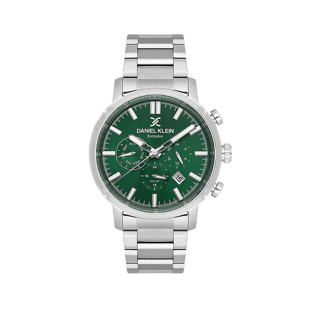 Daniel Klein Exclusive - Ceas Barbatesc Quartz Argintiu DK.1.14230.4