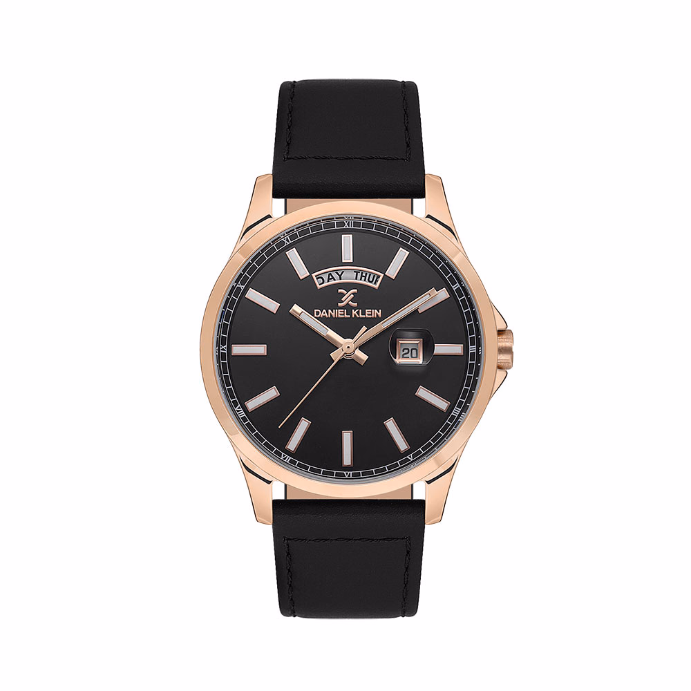 Daniel Klein Premium - Ceas Barbatesc Quartz Negru DK.1.13659.5