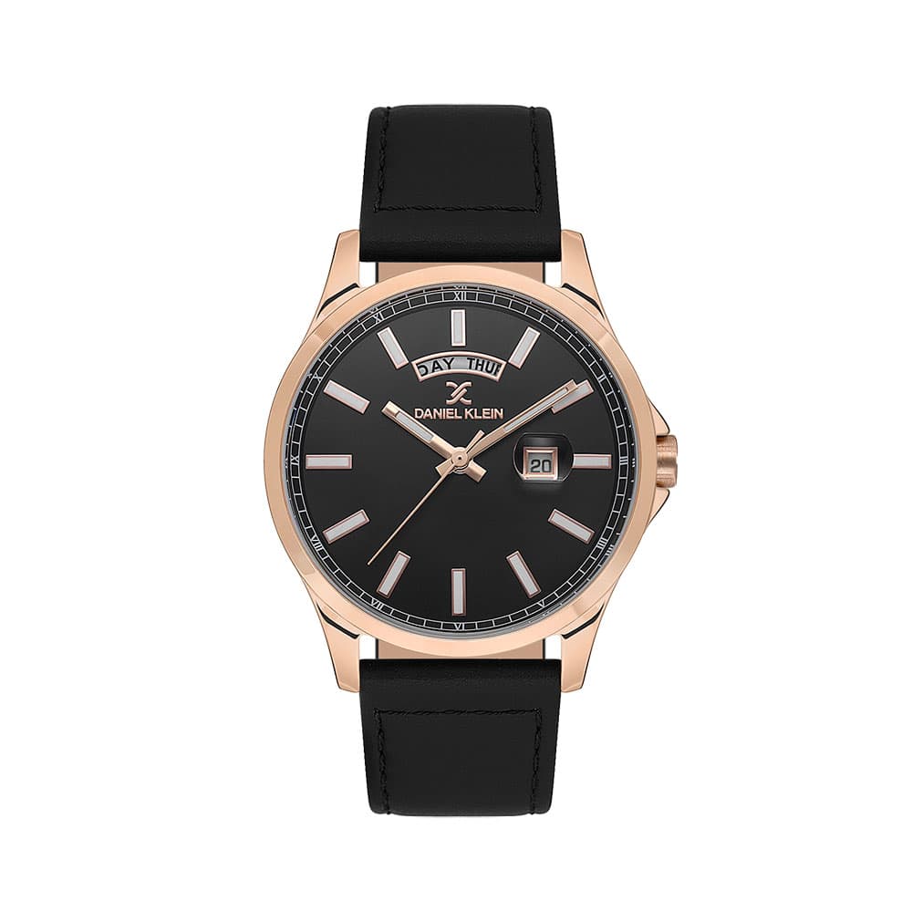 Daniel Klein Premium - Ceas Barbatesc Quartz Negru DK.1.13659.5