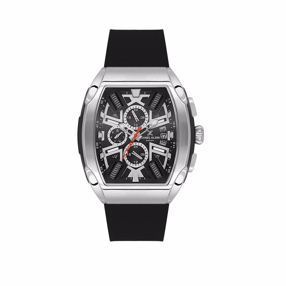Daniel Klein Exclusive - Ceas Barbatesc Quartz Negru DK.1.14028.1