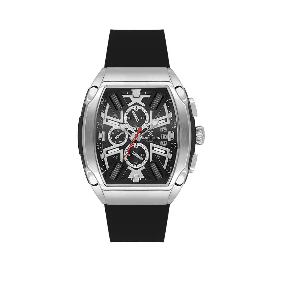 Daniel Klein Exclusive - Ceas Barbatesc Quartz Negru DK.1.14028.1