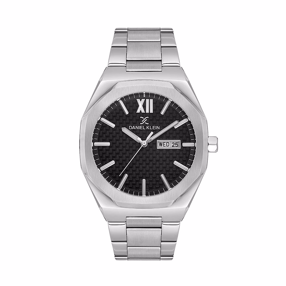 Daniel Klein Premium - Ceas Barbatesc Quartz Argintiu DK.1.14149.2