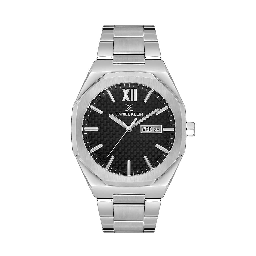 Daniel Klein Premium - Ceas Barbatesc Quartz Argintiu DK.1.14149.2