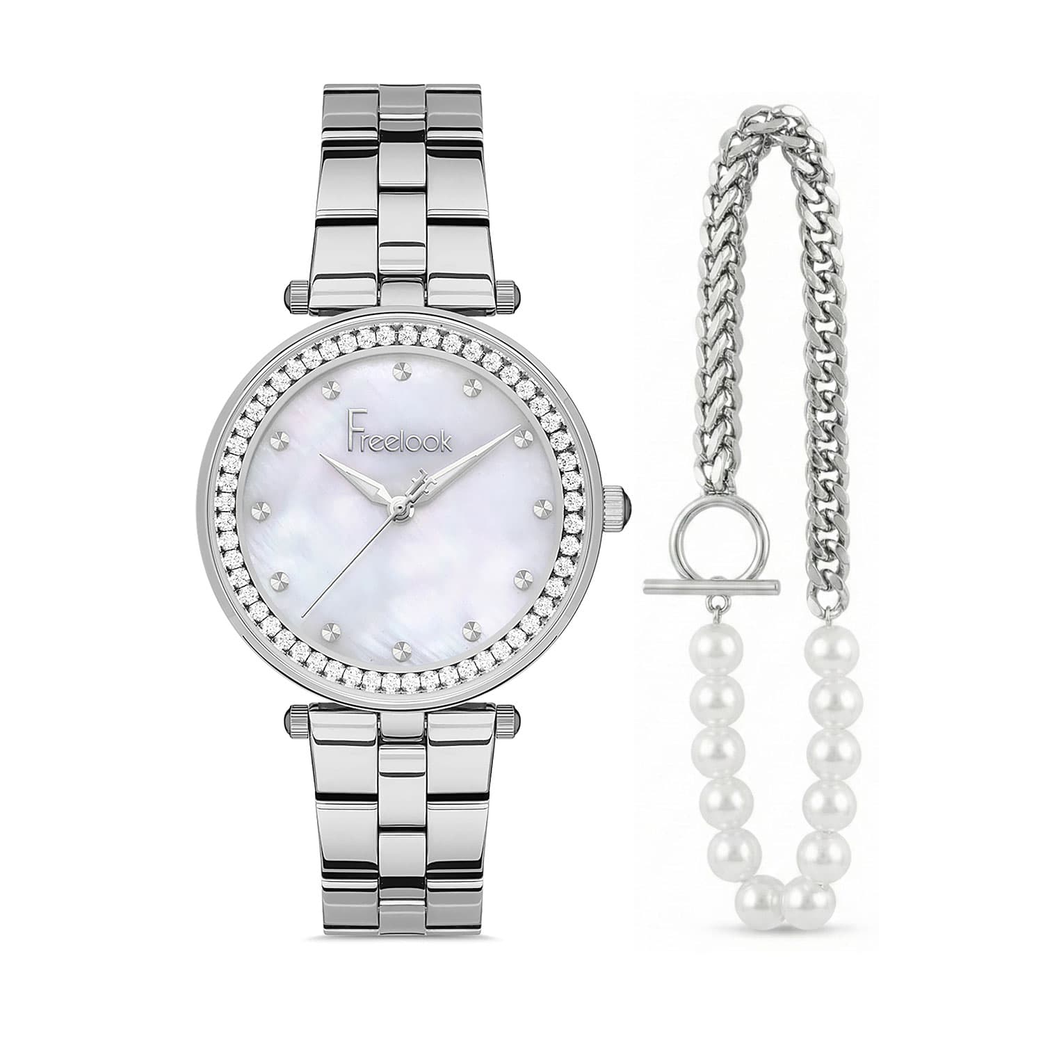Freelook Lumiere - Ceas Dama Quartz Argintiu FL.1.10368.1