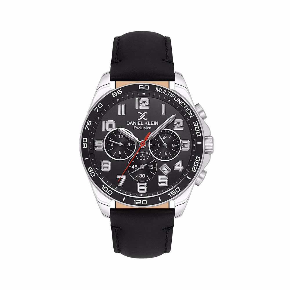 Daniel Klein Exclusive - Ceas Barbatesc Quartz Negru DK.1.13843.1