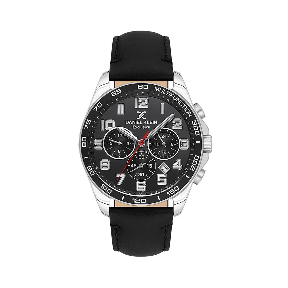 Daniel Klein Exclusive - Ceas Barbatesc Quartz Negru DK.1.13843.1