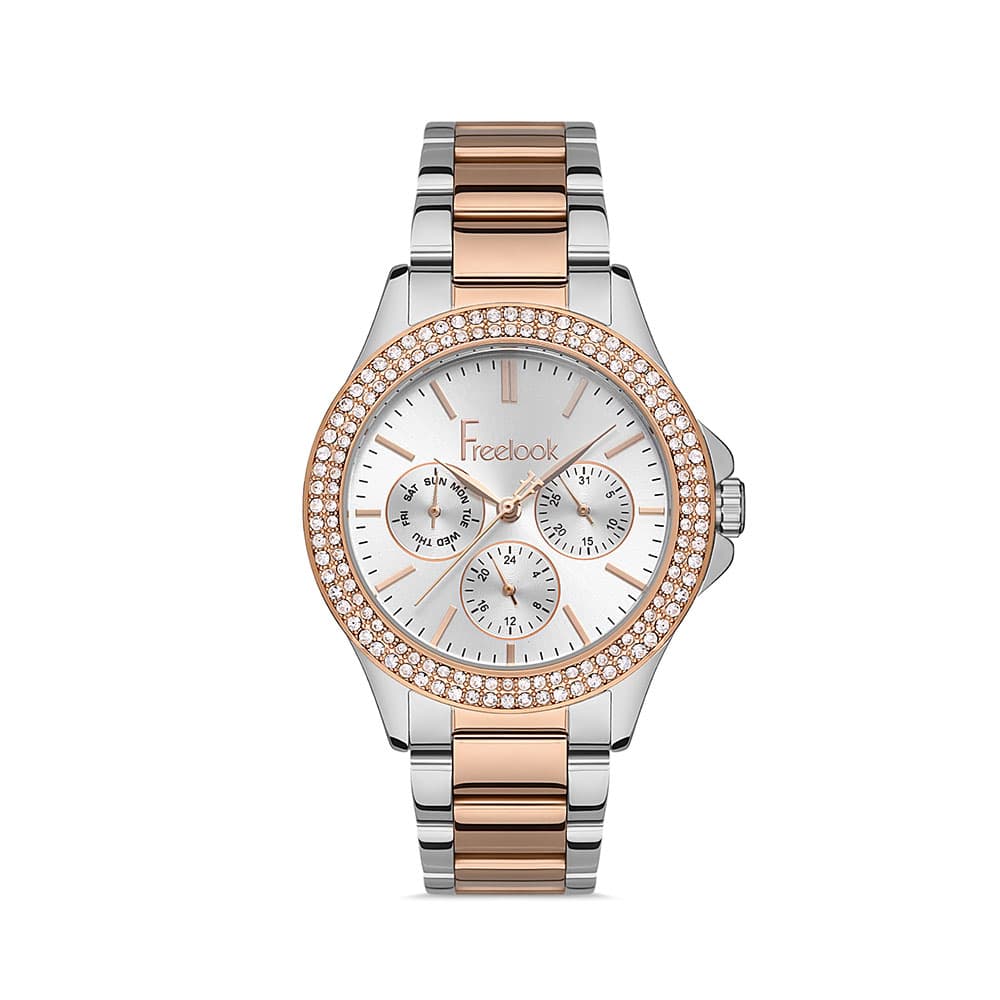 Freelook Belle - Ceas Dama Quartz Auriu Rose FL.1.10382.4