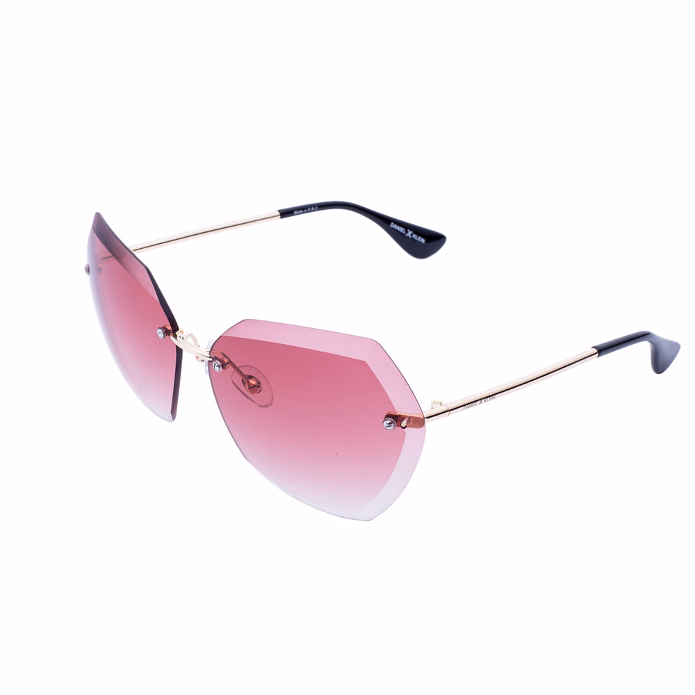 Ochelari de soare Daniel Klein Trendy roz pentru Dama UV400 DK4188P-3