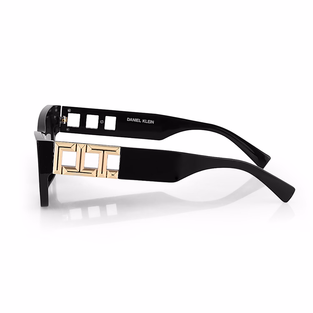 Ochelari de soare Daniel Klein negrii pentru Dama UV400 DK4310-1