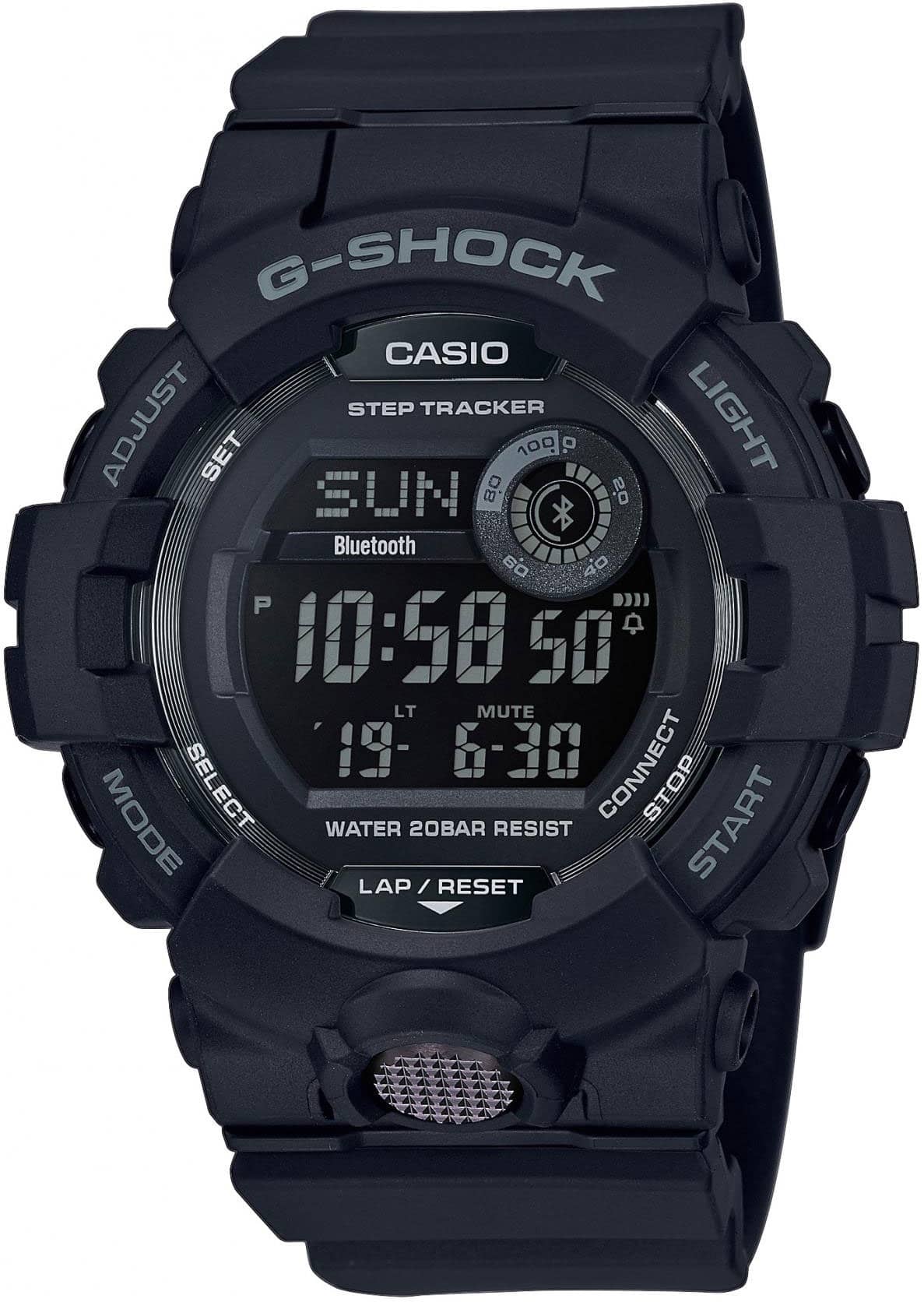 Мъжки часовник CASIO G-SHOCK BLUETOOTH - GBD-800-1BER