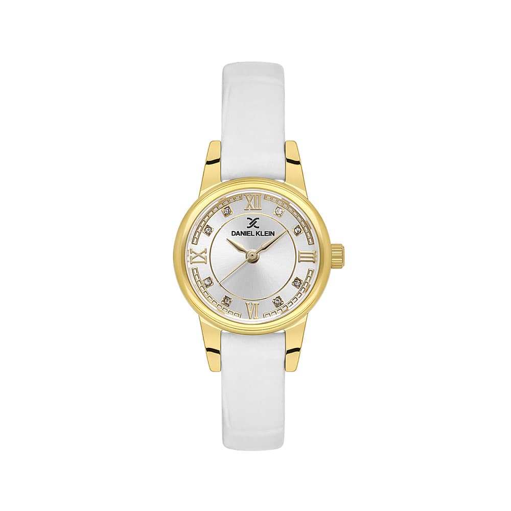 Daniel Klein Premium - Ceas Dama Quartz Alb DK.1.14156-4