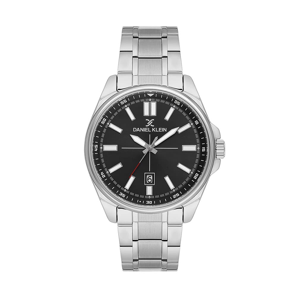 Daniel Klein Premium - Ceas Barbatesc Quartz Argintiu DK.6.14202-2