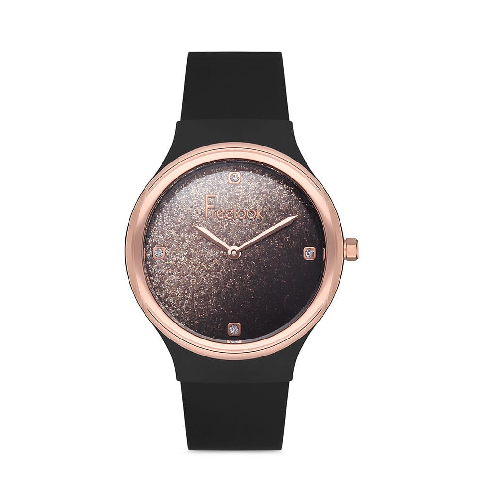 Freelook Eiffel - Ceas Dama Quartz Negru FL.1.10185.1