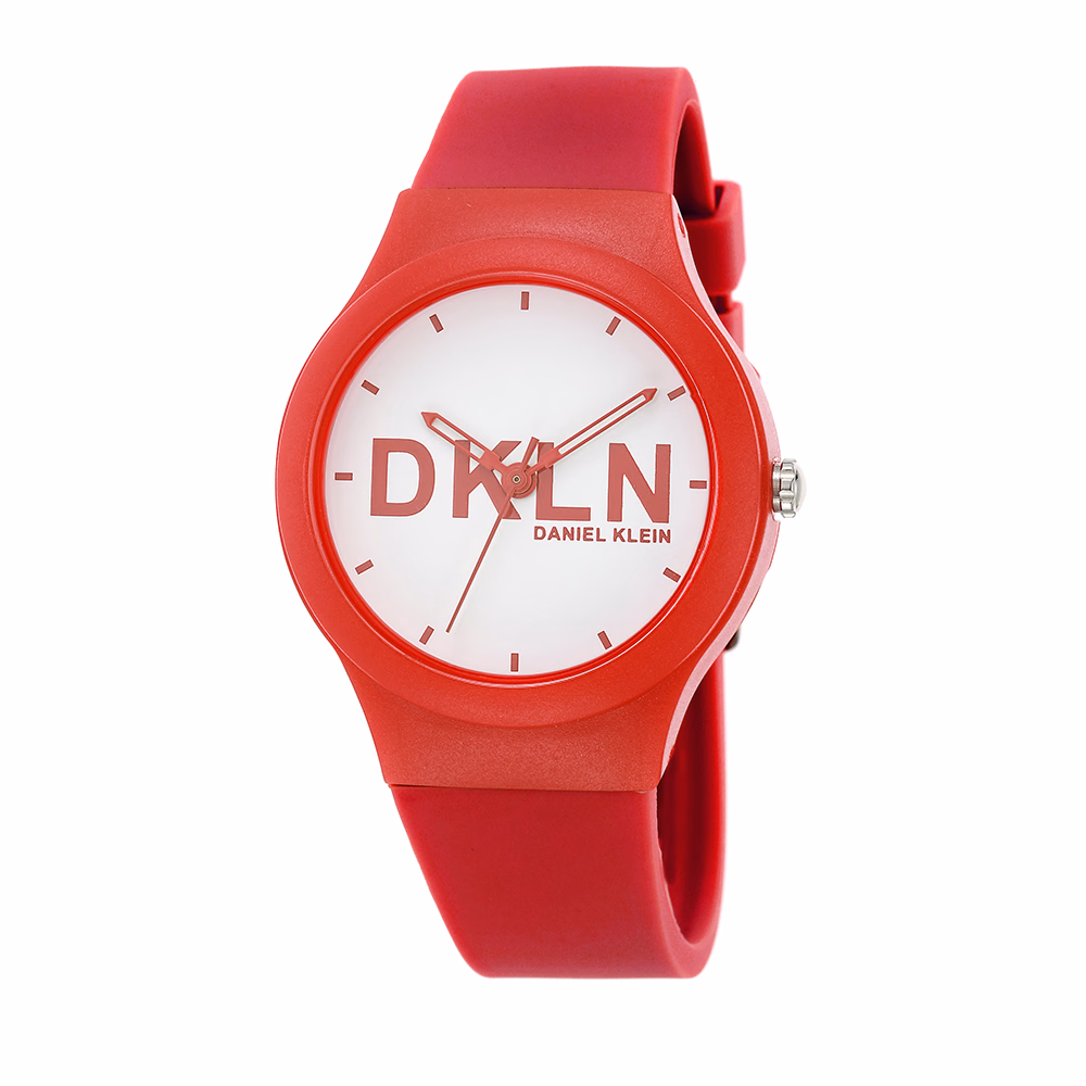 Daniel Klein Dkln - Ceas Dama Quartz Rosu DK.1.12411.2