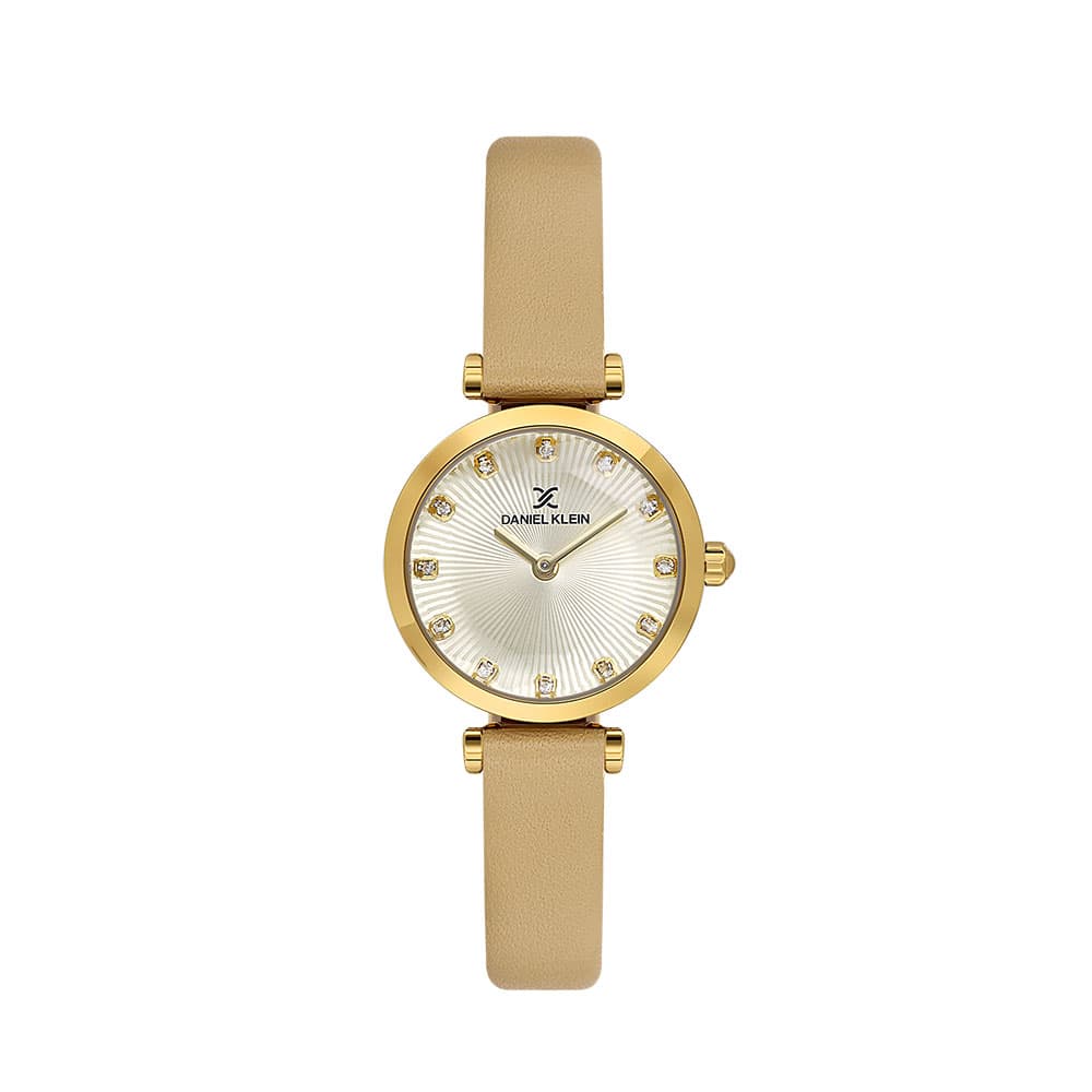 Daniel Klein Premium - Ceas Dama Quartz Bej DK.1.13919.4