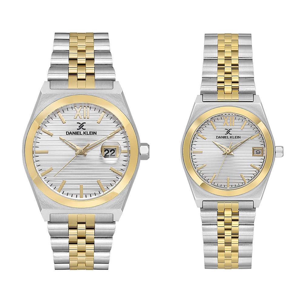 Daniel Klein Pair - Ceas Quartz Auriu DK.1.14283.3