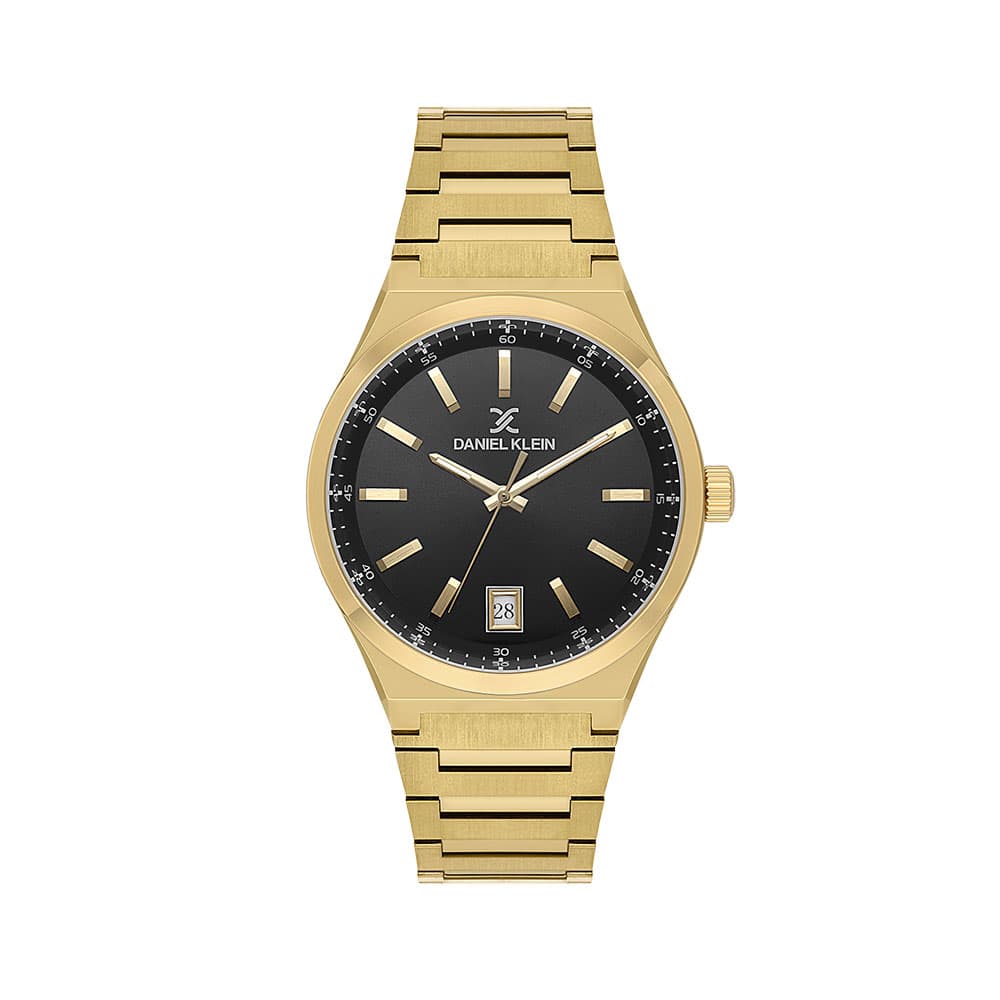 Daniel Klein Premium - Ceas Barbatesc Quartz Auriu DK.1.14061.5