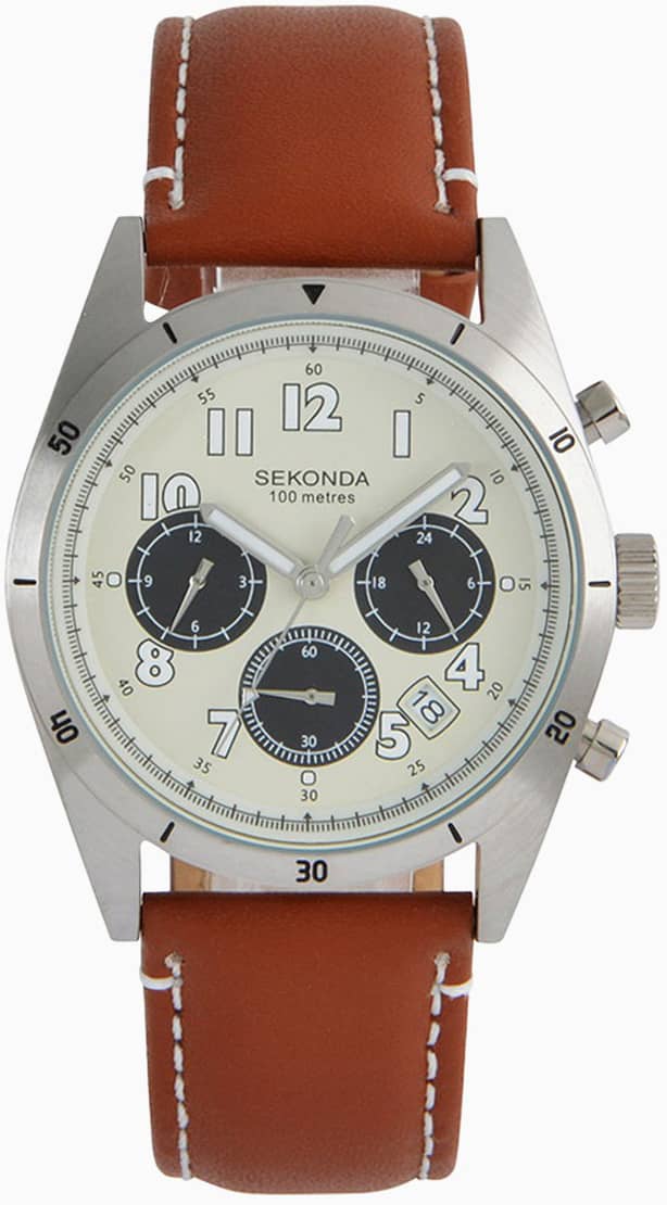 Мъжки аналогов часовник Sekonda Dual Time - S-1743.00