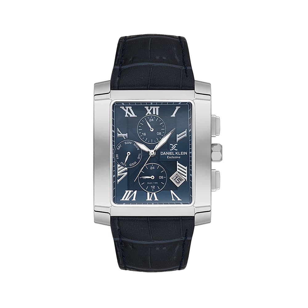 Daniel Klein Exclusive - Ceas Barbatesc Quartz Bleumarin DK.1.14249-3