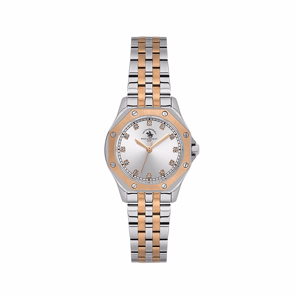 Santa Barbara Polo Unique - Ceas Dama Quartz Auriu Rose SB.1.10637.6