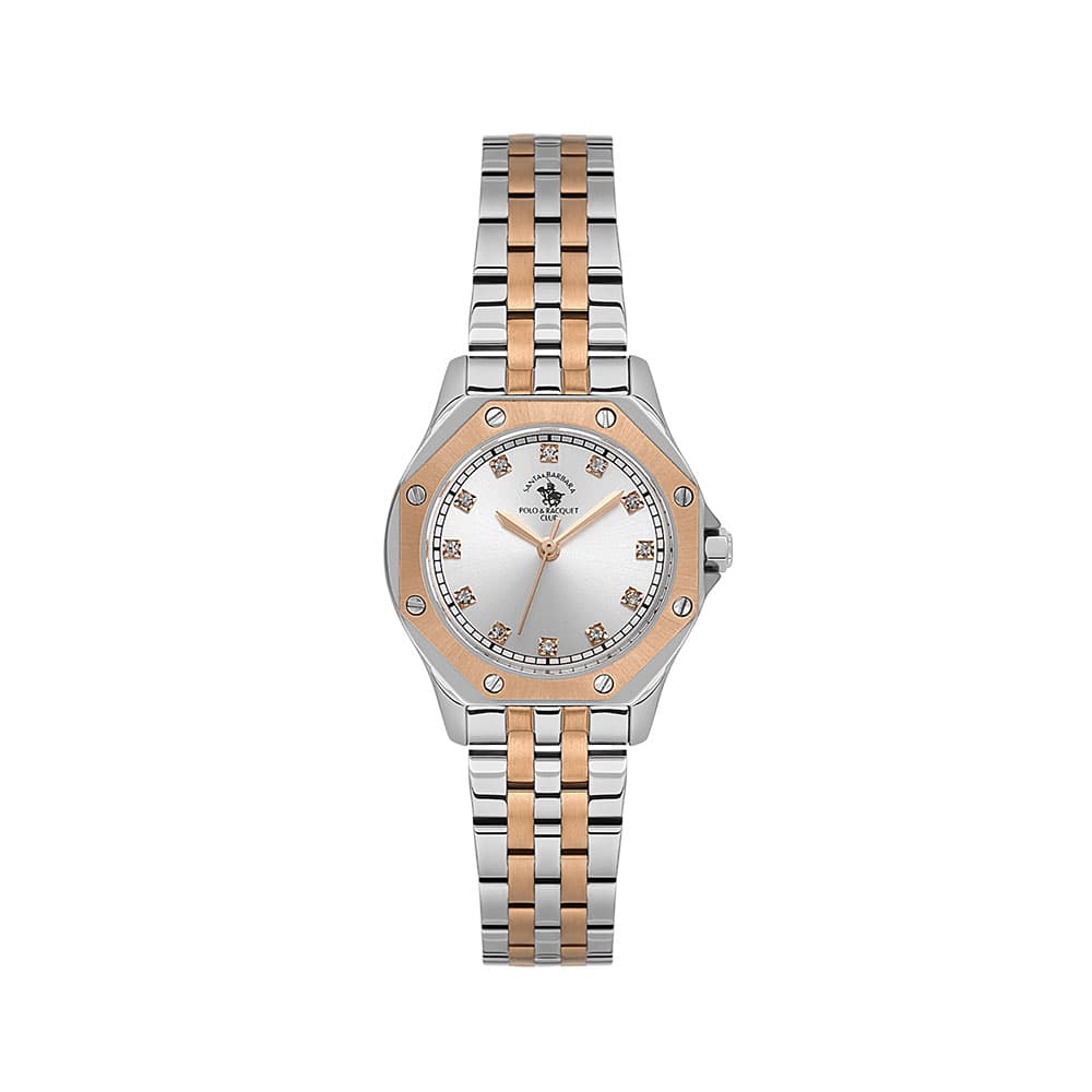 Santa Barbara Polo Unique - Ceas Dama Quartz Auriu Rose SB.1.10637.6