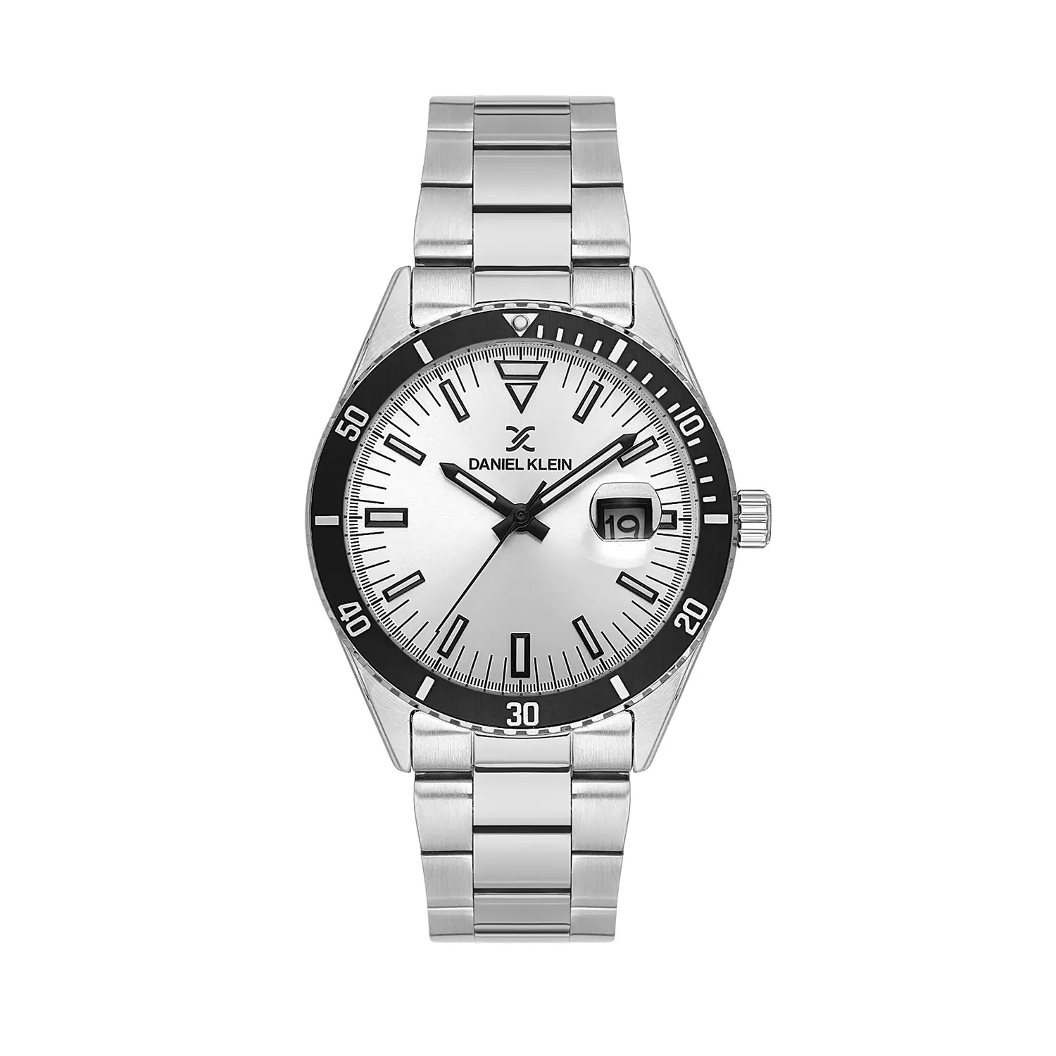 Daniel Klein Premium DK.1.14337-1 - Ceas barbatesc quartz argintiu