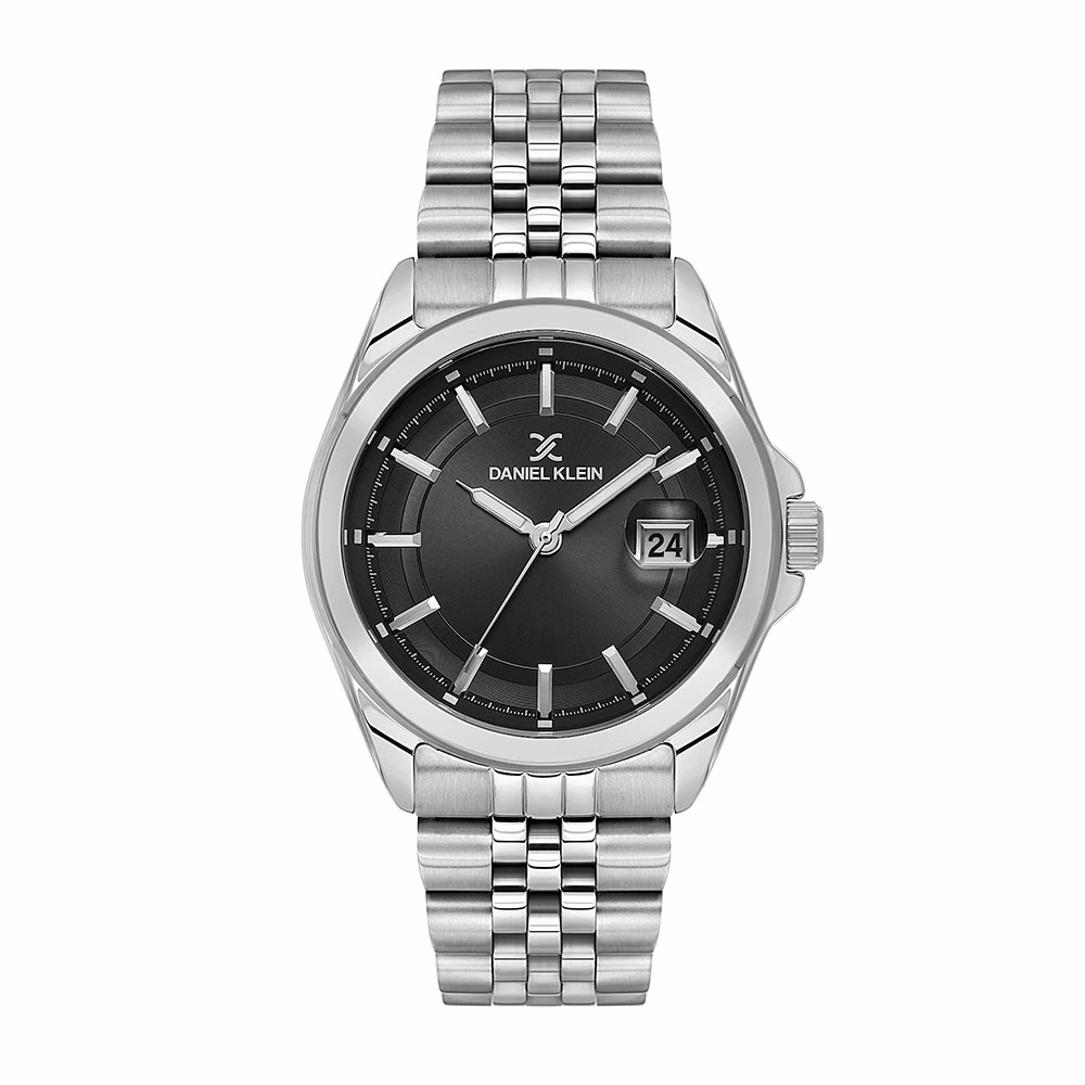 Daniel Klein Premium - Ceas Barbatesc Quartz Argintiu DK.6.14205-2
