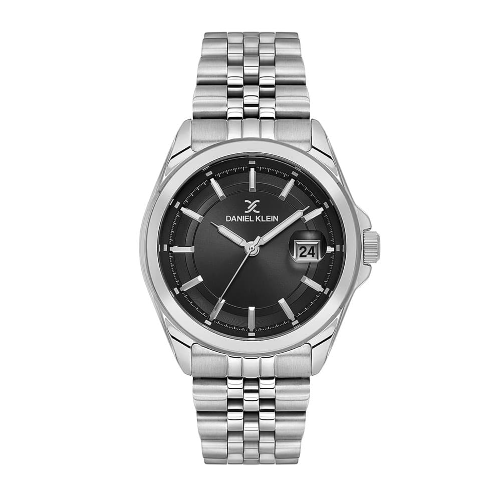 Daniel Klein Premium - Ceas Barbatesc Quartz Argintiu DK.6.14205-2