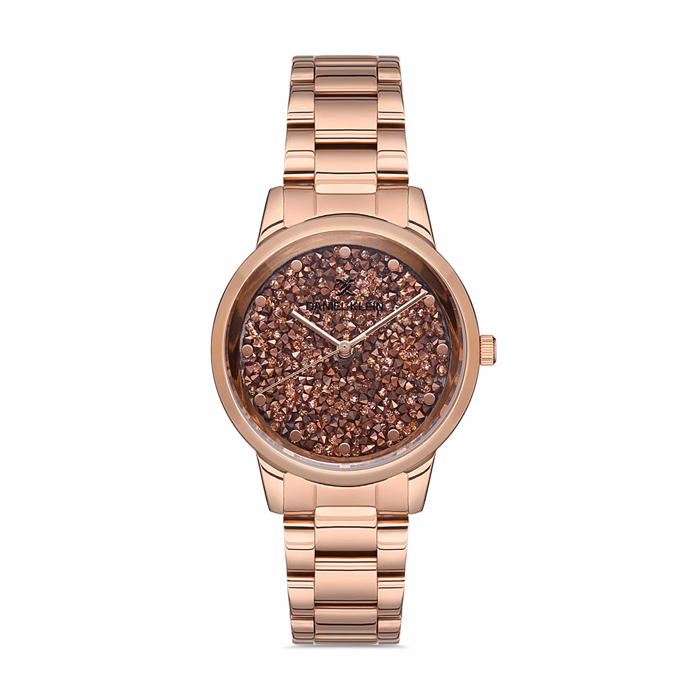 Daniel Klein Premium - Ceas Dama Quartz Auriu Rose DK.1.12844.2