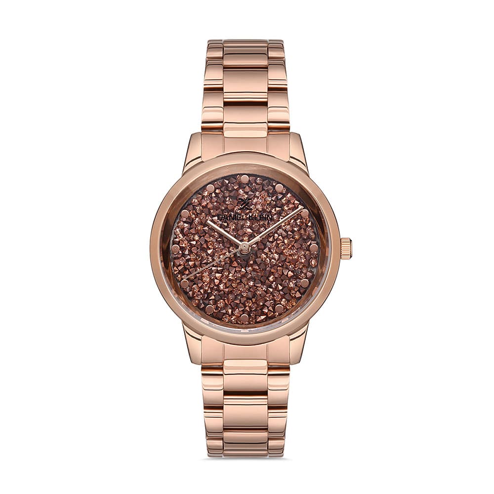 Daniel Klein Premium - Ceas Dama Quartz Auriu Rose DK.1.12844.2