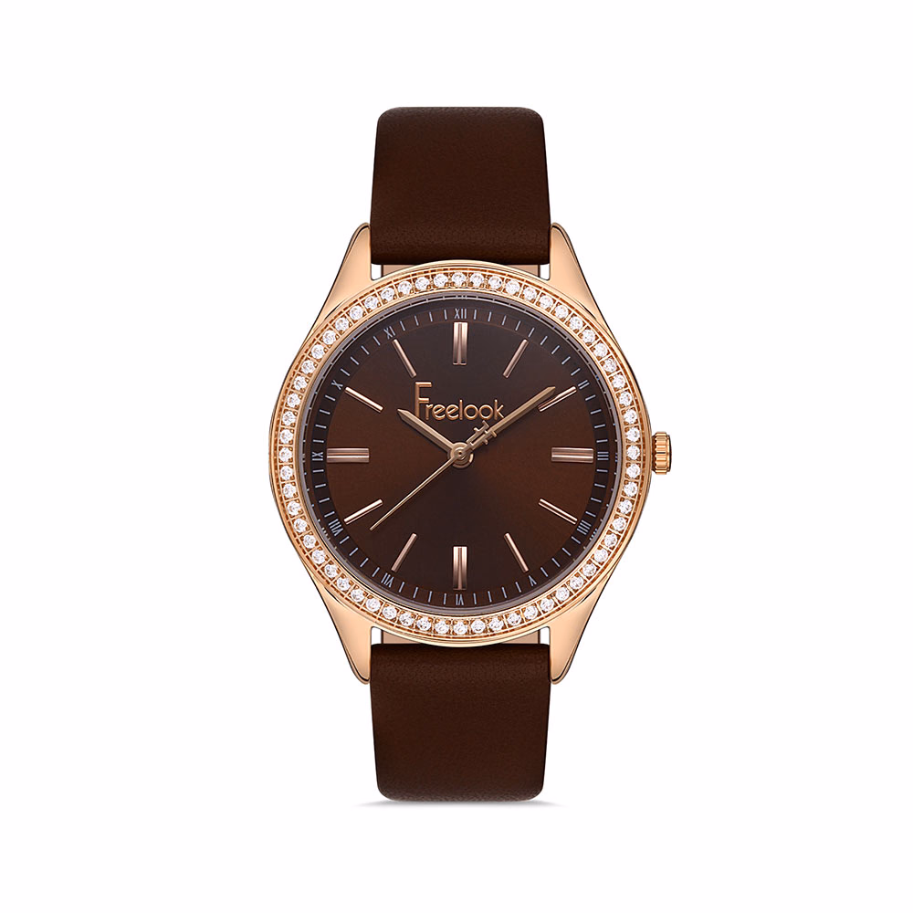 Freelook Lumiere - Ceas Dama Quartz Cafeniu FL.1.10378.5