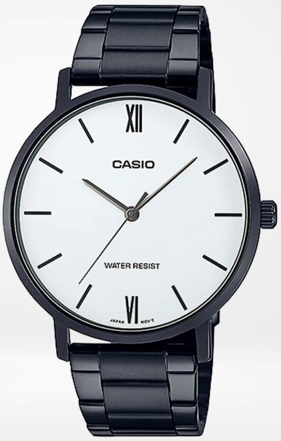 Мъжки аналогов часовник Casio - Casio Collection - MTP-VT01B-7BUDF