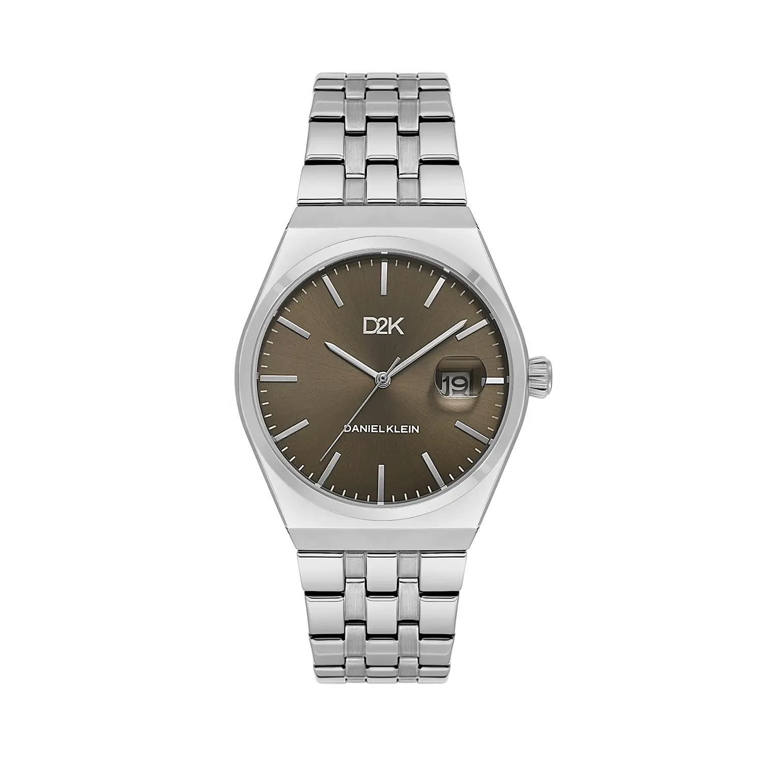 Daniel Klein D2K - Ceas barbatesc quartz argintiu DK.1.14471-5