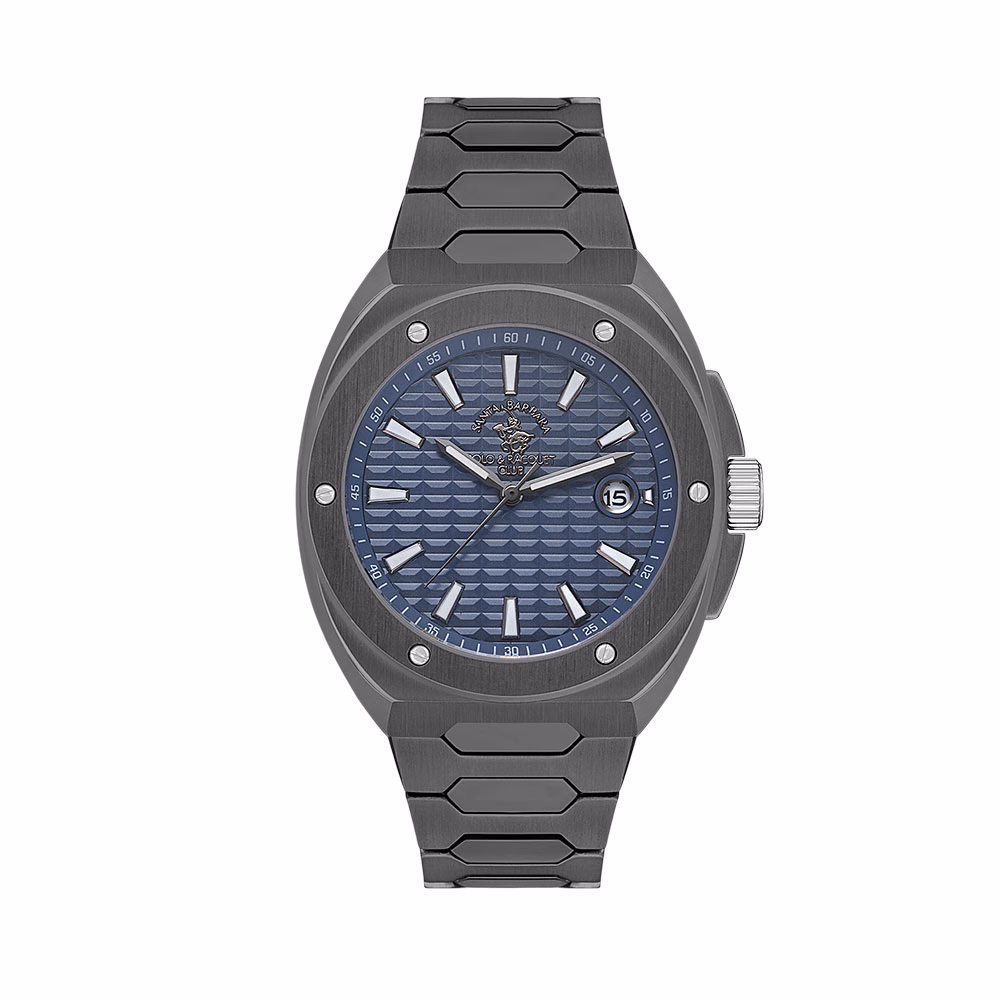 Santa Barbara Polo Legend - Ceas Barbatesc Quartz Antracit SB.1.10557-5