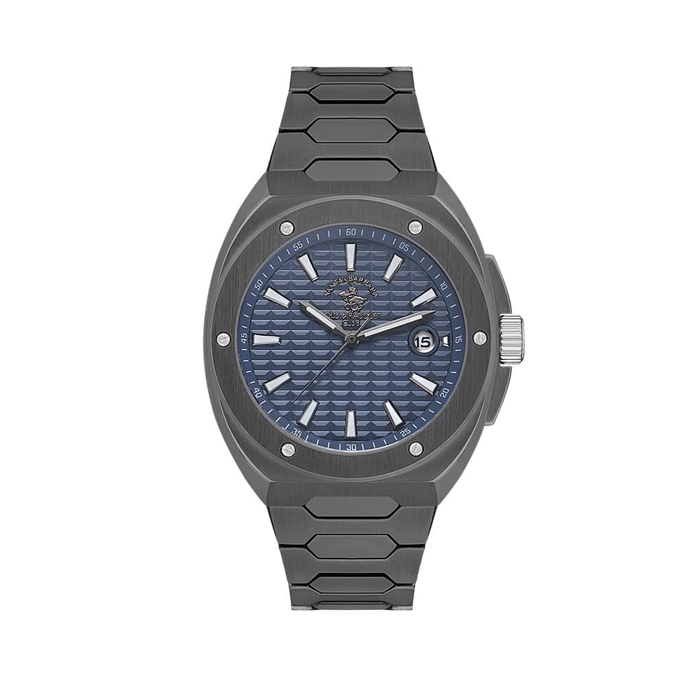 Santa Barbara Polo Legend - Ceas Barbatesc Quartz Antracit SB.1.10557-5