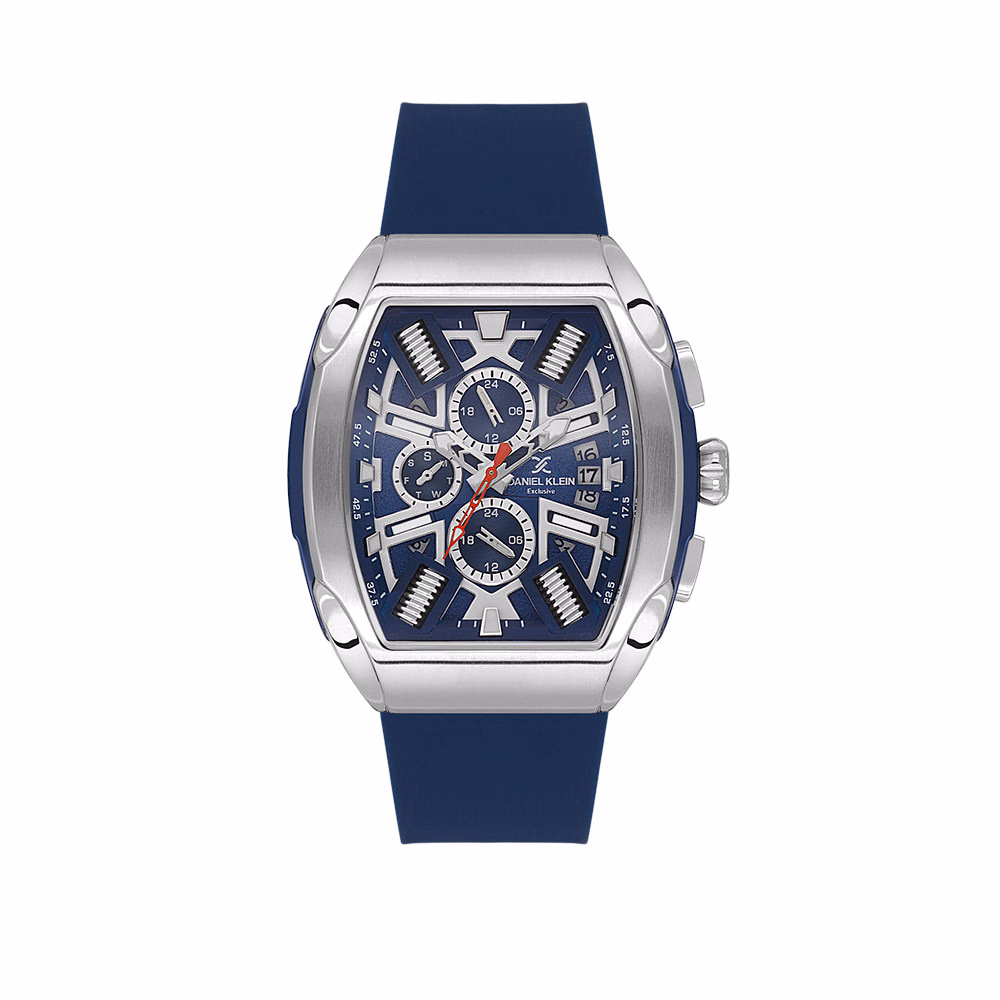 Daniel Klein Exclusive - Ceas Barbatesc Quartz Bleumarin DK.1.14028.2