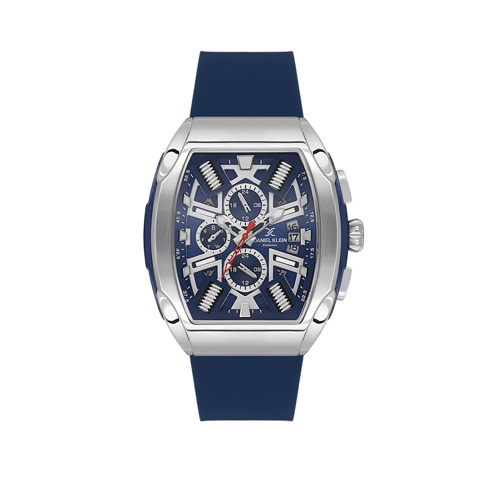 Daniel Klein Exclusive - Ceas Barbatesc Quartz Bleumarin DK.1.14028.2