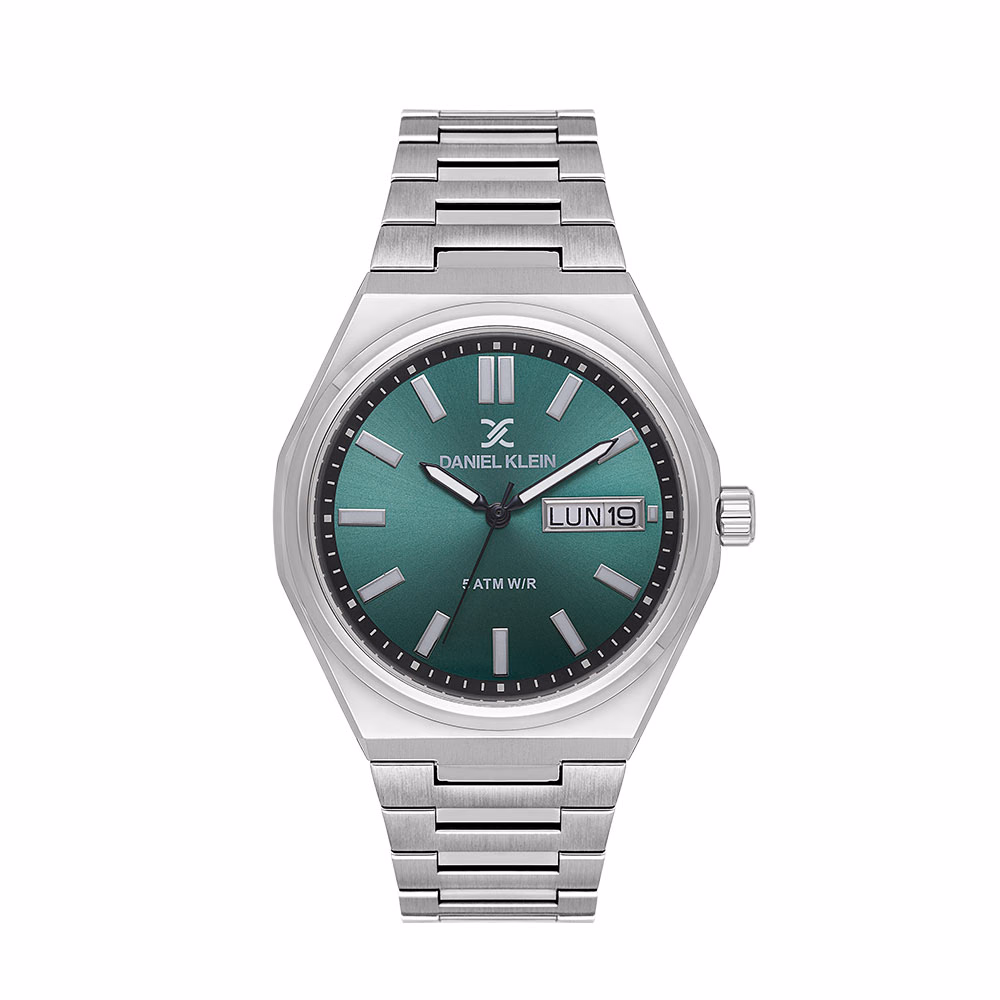 Daniel Klein Premium - Ceas Barbatesc Quartz Argintiu DK.1.14150.5