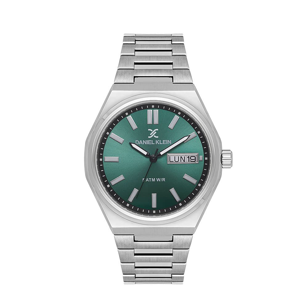 Daniel Klein Premium - Ceas Barbatesc Quartz Argintiu DK.1.14150.5