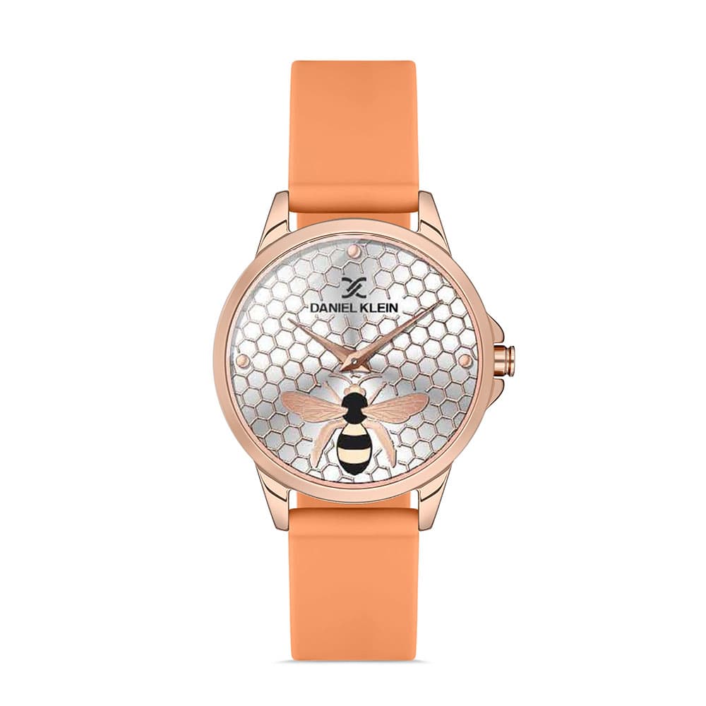 Daniel Klein Trendy - Ceas Dama Quartz Portocaliu DK.1.13020.3