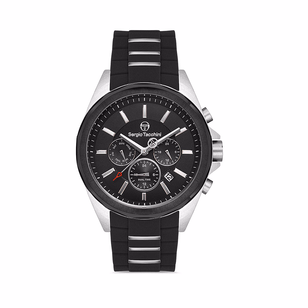 Sergio Tacchini Archivio - Ceas Barbatesc Quartz Negru ST.1.10353.1
