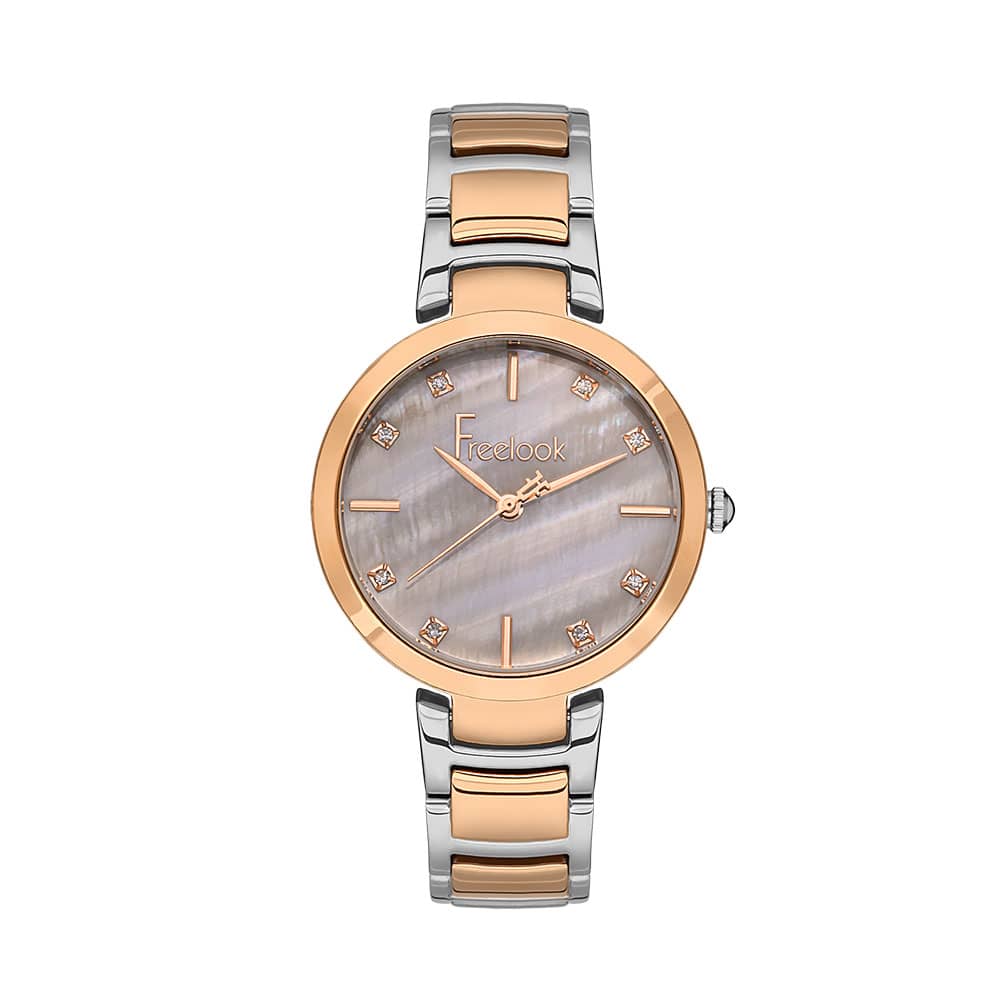 Freelook Jolie - Ceas Dama Quartz Auriu Rose FL.1.10383.5