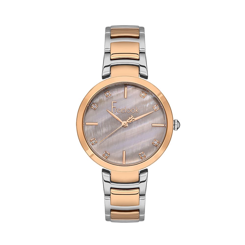 Freelook Jolie - Ceas Dama Quartz Auriu Rose FL.1.10383.5
