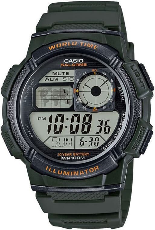 Мъжки часовник Casio - AE-1000W-3AVDF