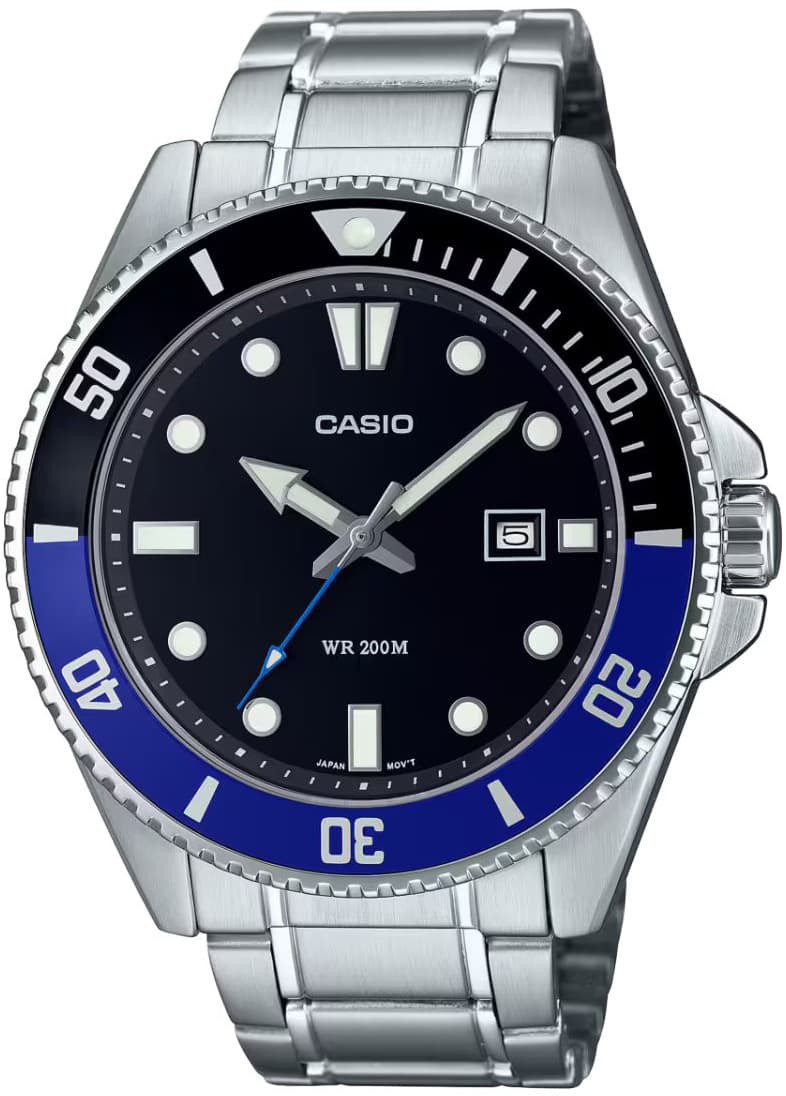 Мъжки аналогов часовник Casio Diving - MDV-107D-1A2VDF