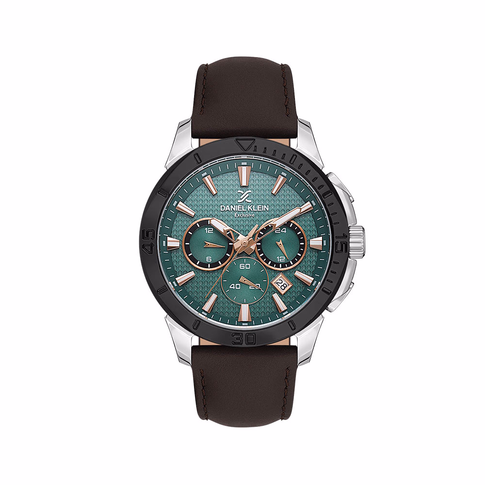 Daniel Klein Exclusive - Ceas Barbatesc Quartz Cafeniu DK.1.13893.4