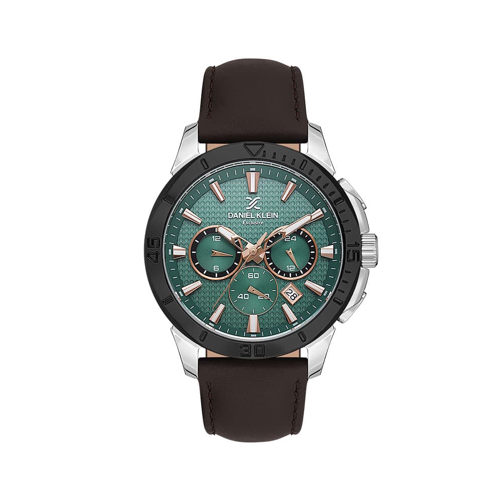 Daniel Klein Exclusive - Ceas Barbatesc Quartz Cafeniu DK.1.13893.4