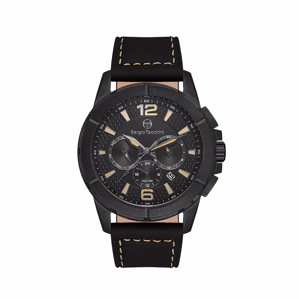 Sergio Tacchini Archivio - Ceas Barbatesc Quartz Negru ST.1.10402.4