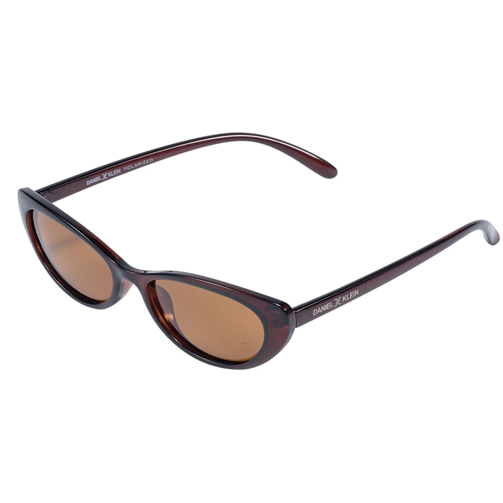 Ochelari de soare Daniel Klein Trendy cafeniii pentru Dama UV400 DK4272-2